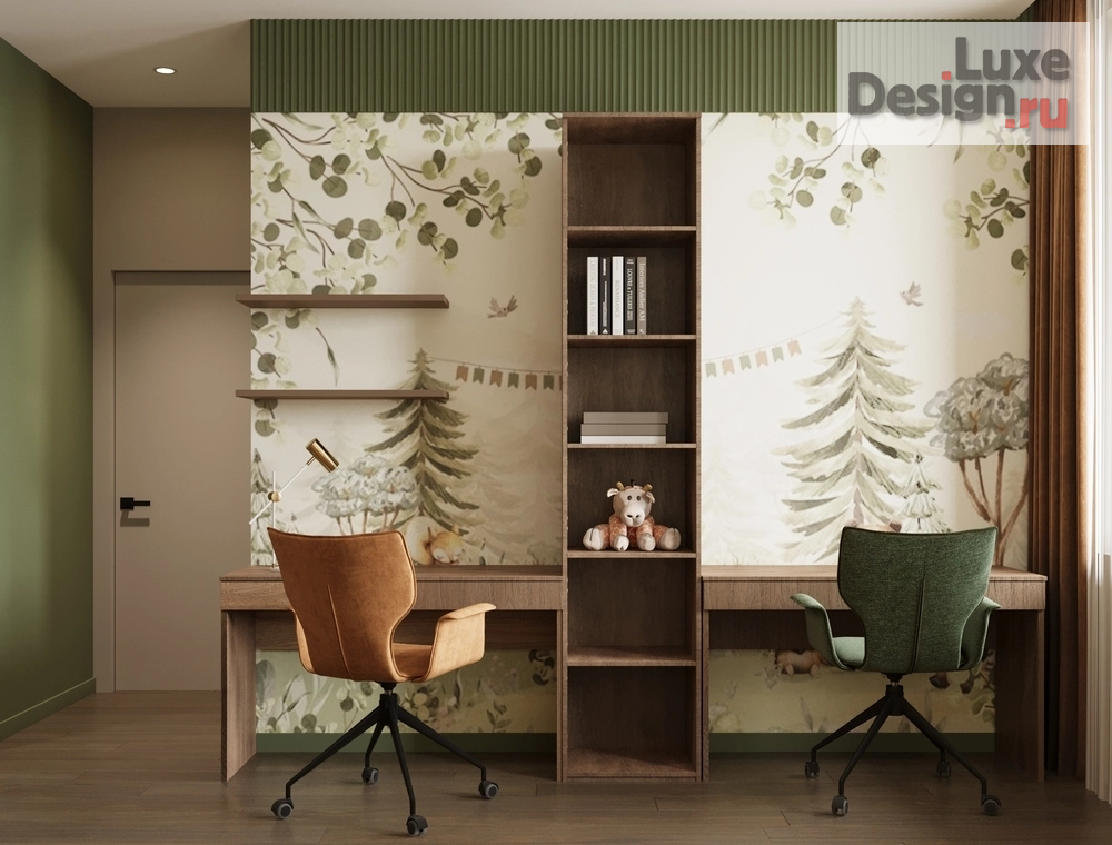 Дизайн интерьера двухкомнатной квартиры "Дизайн 2-комнатной квартиры в ЖК ID Park Pobedy" (фото 13)