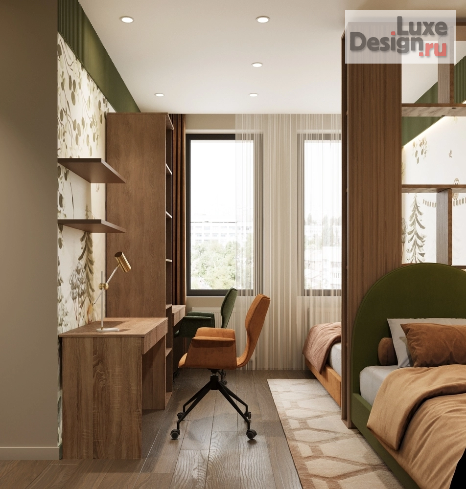Дизайн интерьера двухкомнатной квартиры "Дизайн 2-комнатной квартиры в ЖК ID Park Pobedy" (фото 14)