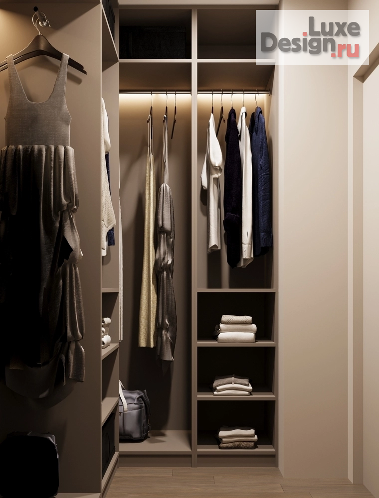 Дизайн интерьера трехкомнатной квартиры "Дизайн 3-комнатной квартиры в клубном доме Futurist" (фото 13)