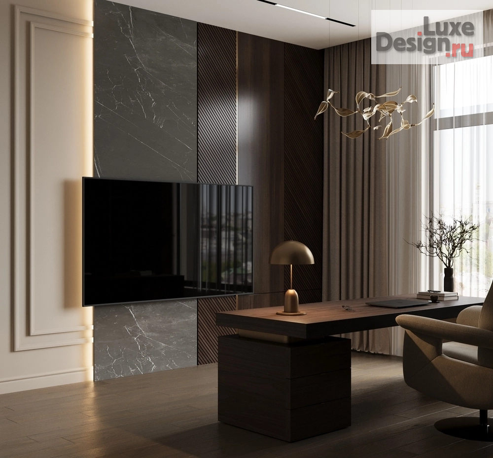 Дизайн интерьера трехкомнатной квартиры "Дизайн 3-комнатной квартиры в клубном доме Futurist" (фото 17)