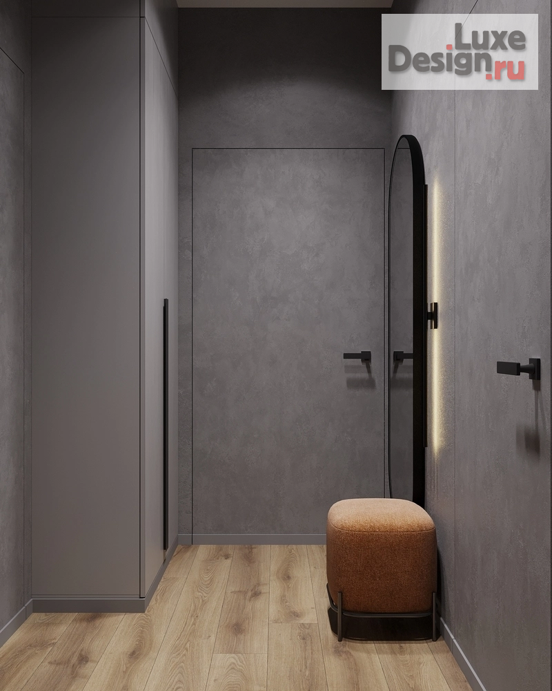 Дизайн интерьера однокомнатной квартиры "ЖК Променад" (фото 1)
