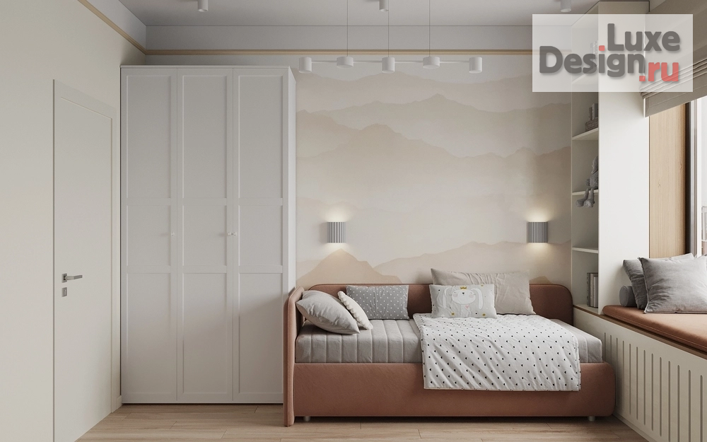 Дизайн интерьера трехкомнатной квартиры "Дизайн квартиры в ЖК Белый Остров" (фото 31)