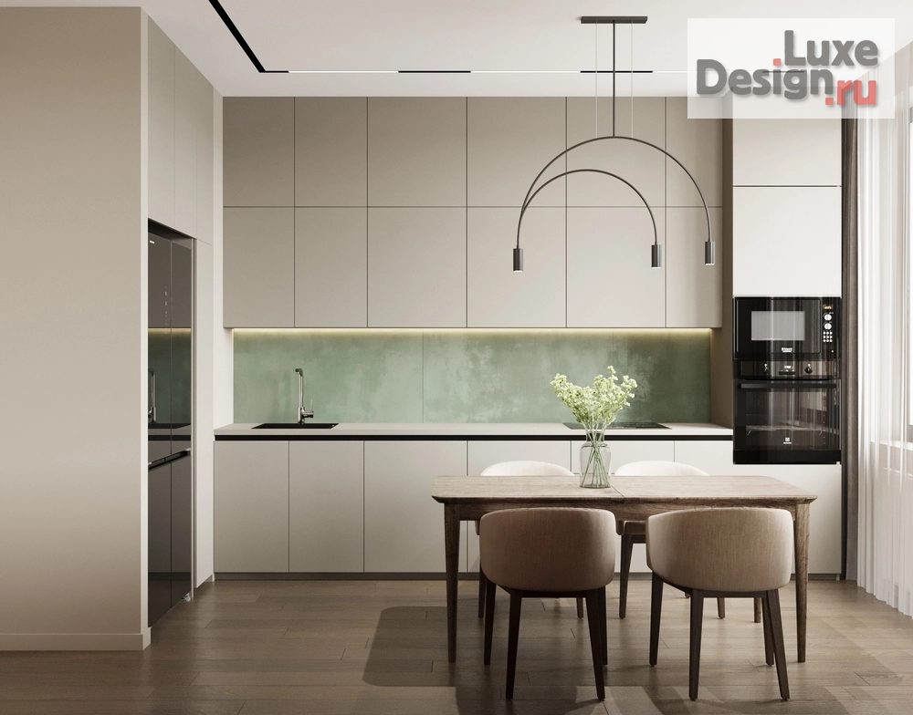 Дизайн интерьера двухкомнатной квартиры "Дизайн 2-комнатной квартиры в ЖК ID Park Pobedy" (фото 6)