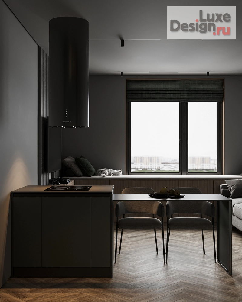 Дизайн интерьера двухкомнатной квартиры "Дизайн 2х-комнатной квартиры в ЖК Галактика PRO" (фото 19)