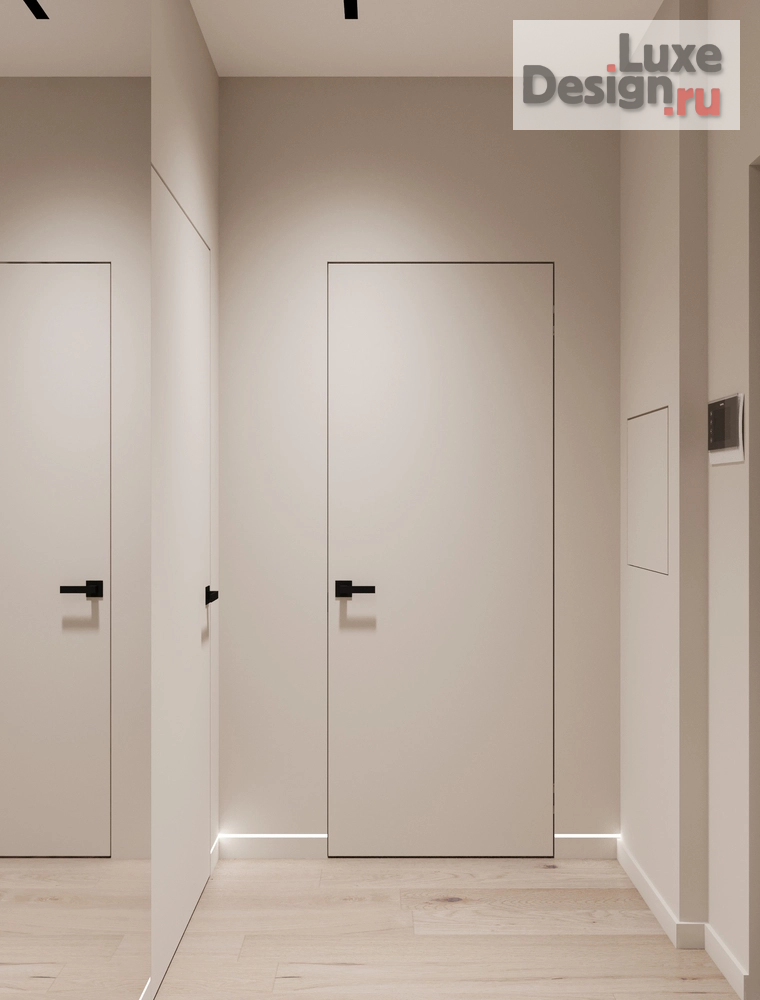 Дизайн интерьера четырехкомнатной квартиры "Дизайн 4-х комнатной квартиры в ЖК STATUS" (фото 2)