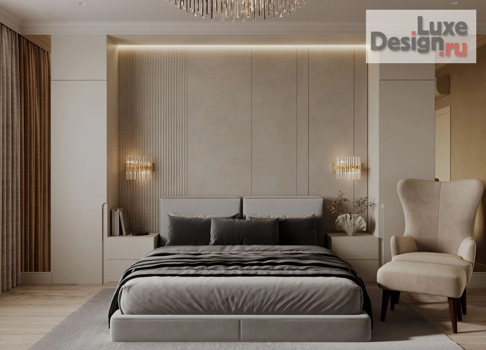 Дизайн интерьера четырехкомнатной квартиры "Дизайн 4-х комнатной квартиры в ЖК Цивилизация, 106 кв.м" (фото 1)