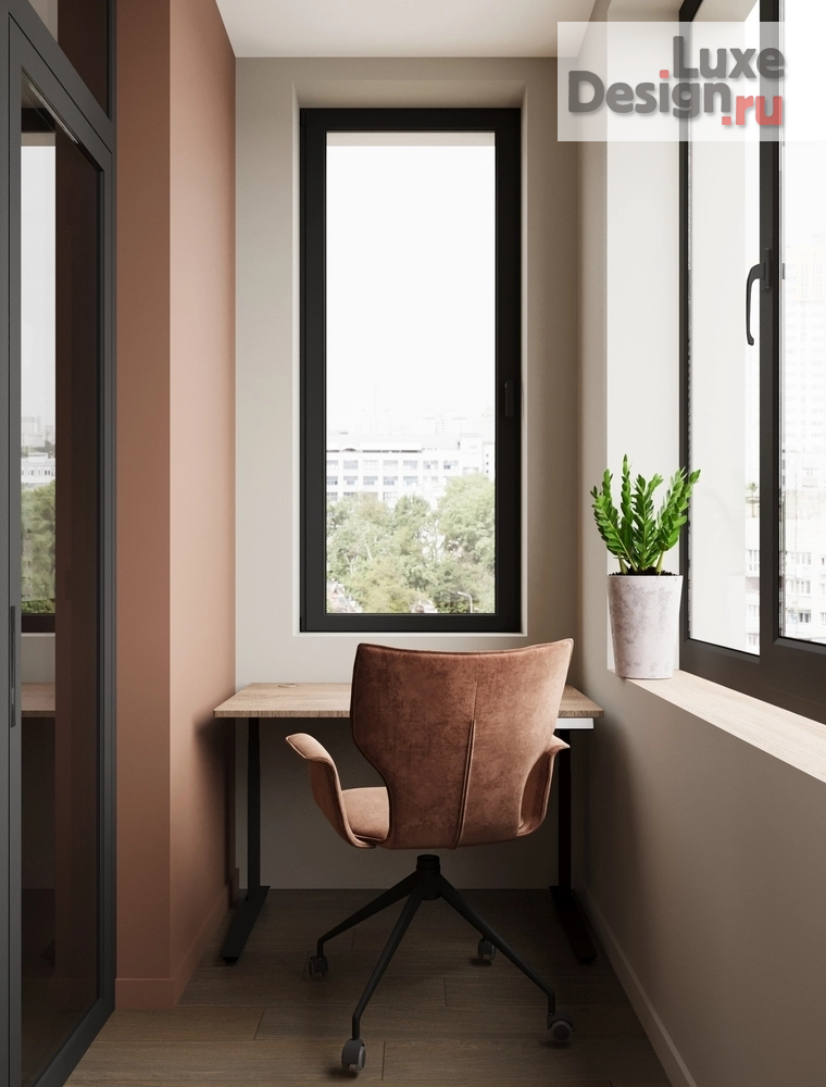 Дизайн интерьера двухкомнатной квартиры "Дизайн 2-комнатной квартиры в ЖК ID Park Pobedy" (фото 23)