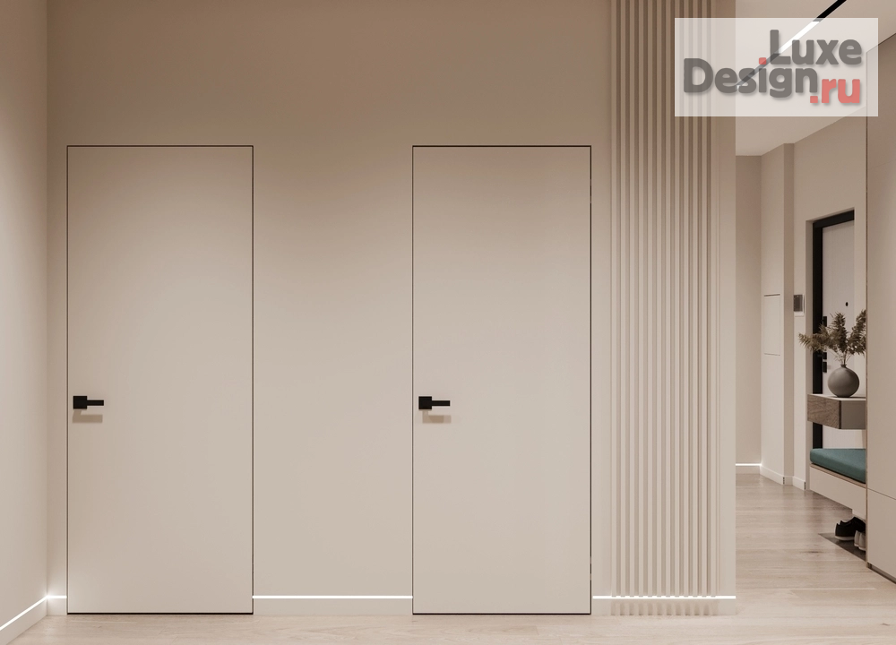 Дизайн интерьера четырехкомнатной квартиры "Дизайн 4-х комнатной квартиры в ЖК STATUS" (фото 4)