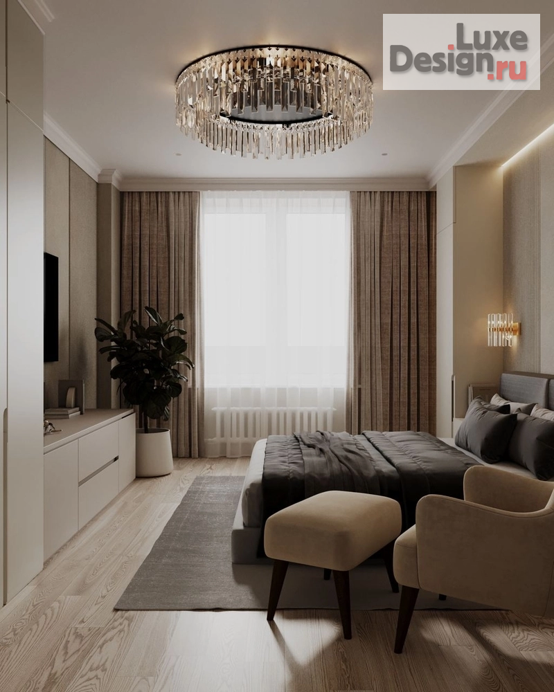 Дизайн интерьера четырехкомнатной квартиры "Дизайн 4-х комнатной квартиры в ЖК Цивилизация, 106 кв.м" (фото 26)