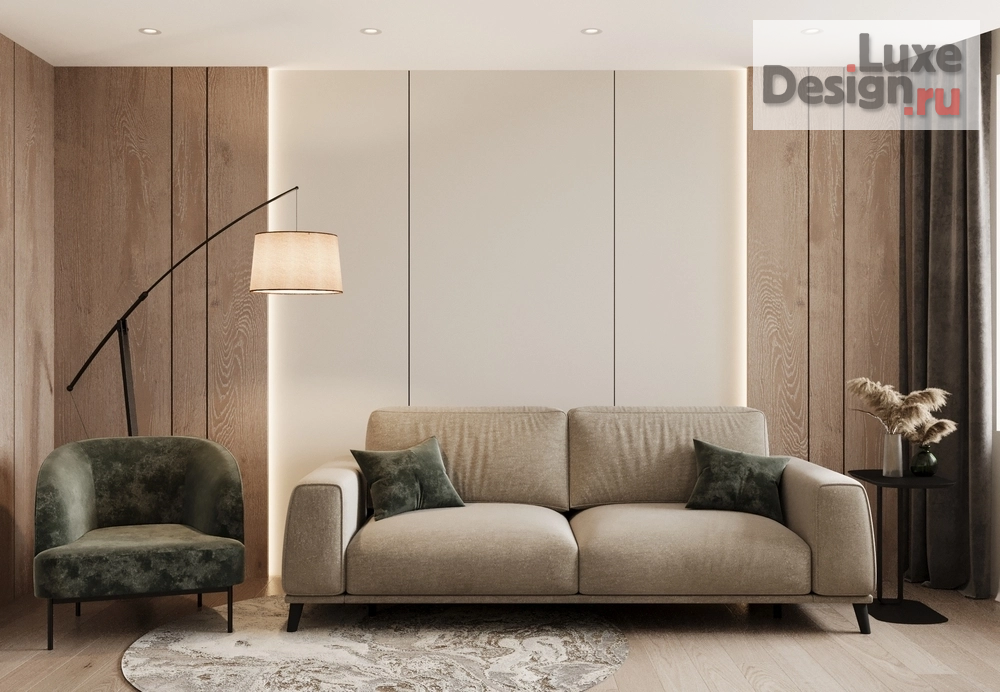 Дизайн интерьера четырехкомнатной квартиры "Дизайн 4-х комнатной квартиры в ЖК STATUS" (фото 8)