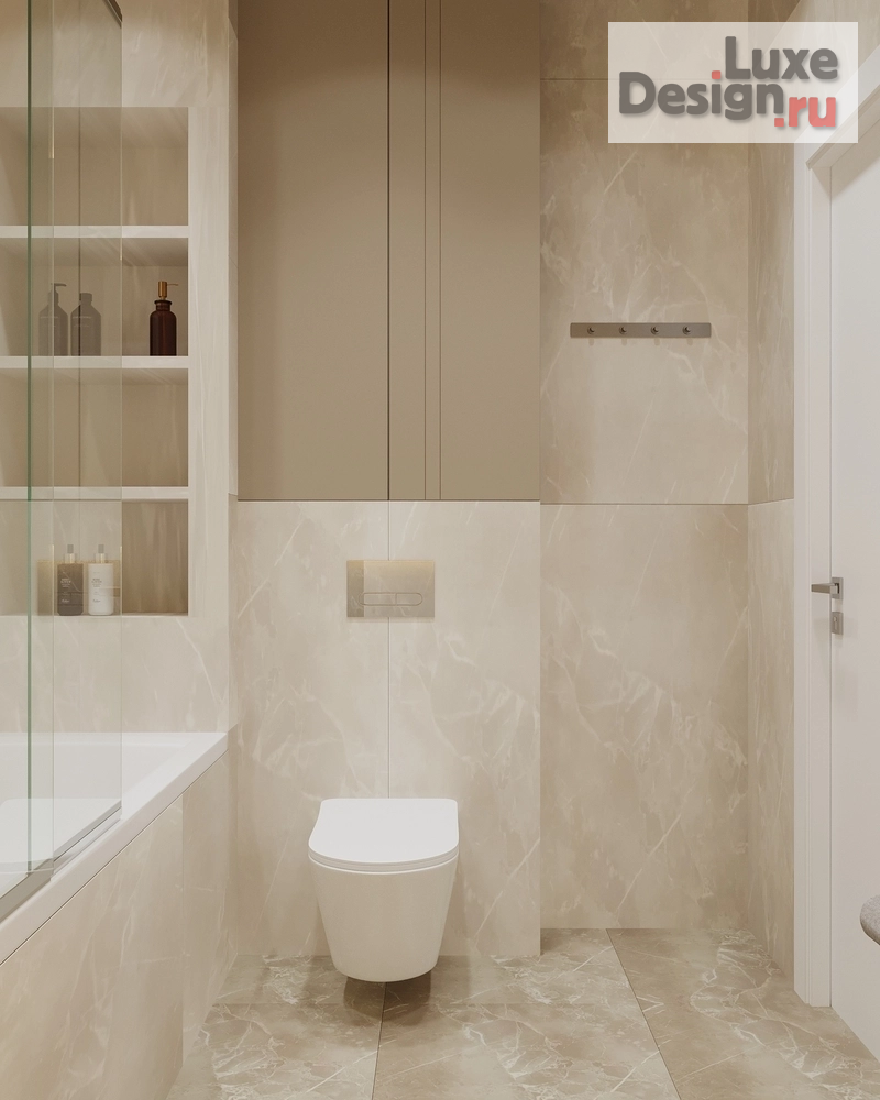 Дизайн интерьера четырехкомнатной квартиры "Дизайн 4-х комнатной квартиры в ЖК Цивилизация, 106 кв.м" (фото 28)