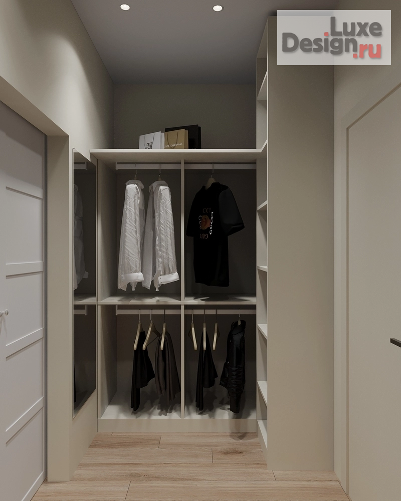 Дизайн интерьера трехкомнатной квартиры "Дизайн квартиры в ЖК Белый Остров" (фото 17)