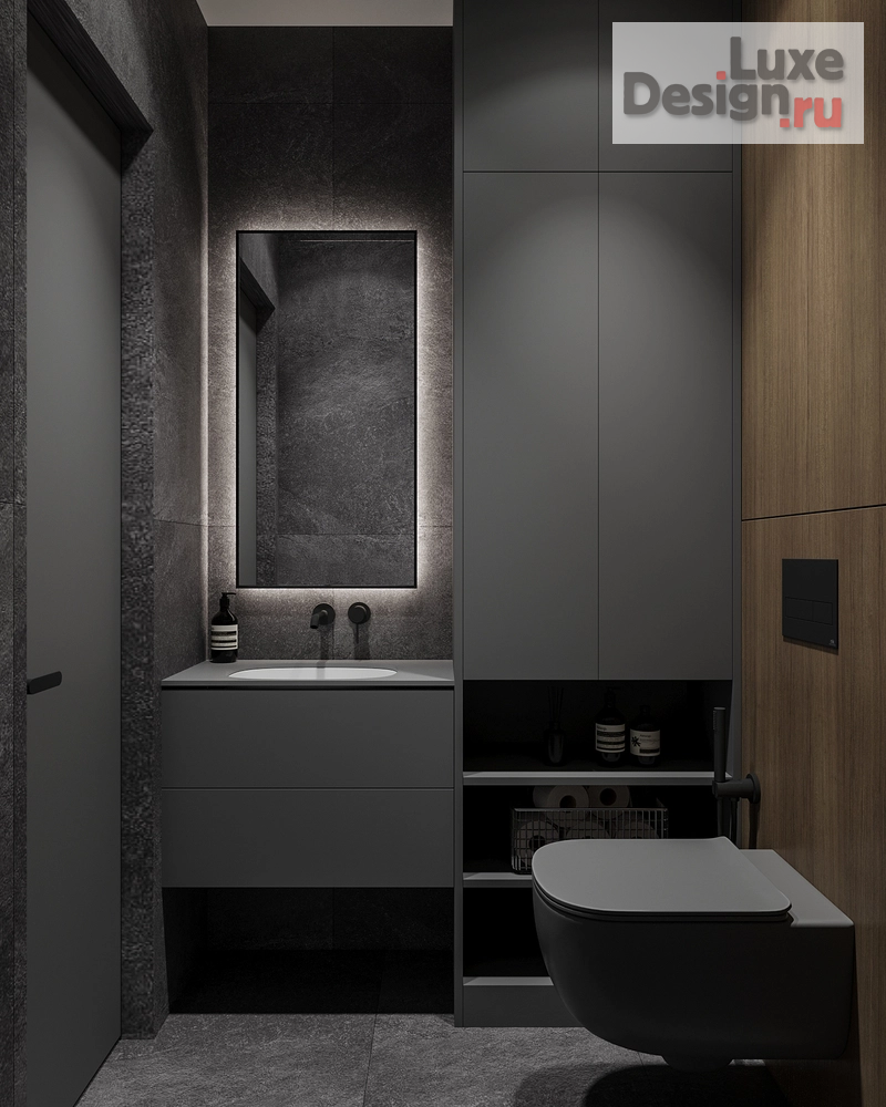 Дизайн интерьера двухкомнатной квартиры "Дизайн 2х-комнатной квартиры в ЖК Галактика PRO" (фото 29)