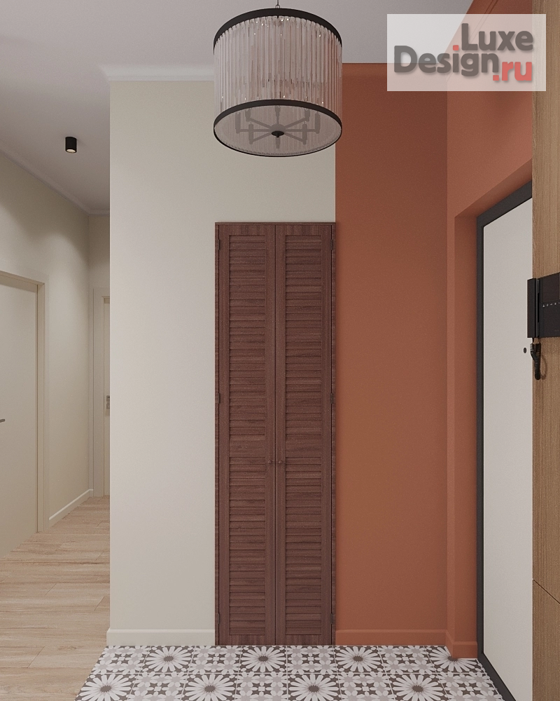 Дизайн интерьера трехкомнатной квартиры "Дизайн квартиры в ЖК Белый Остров" (фото 4)