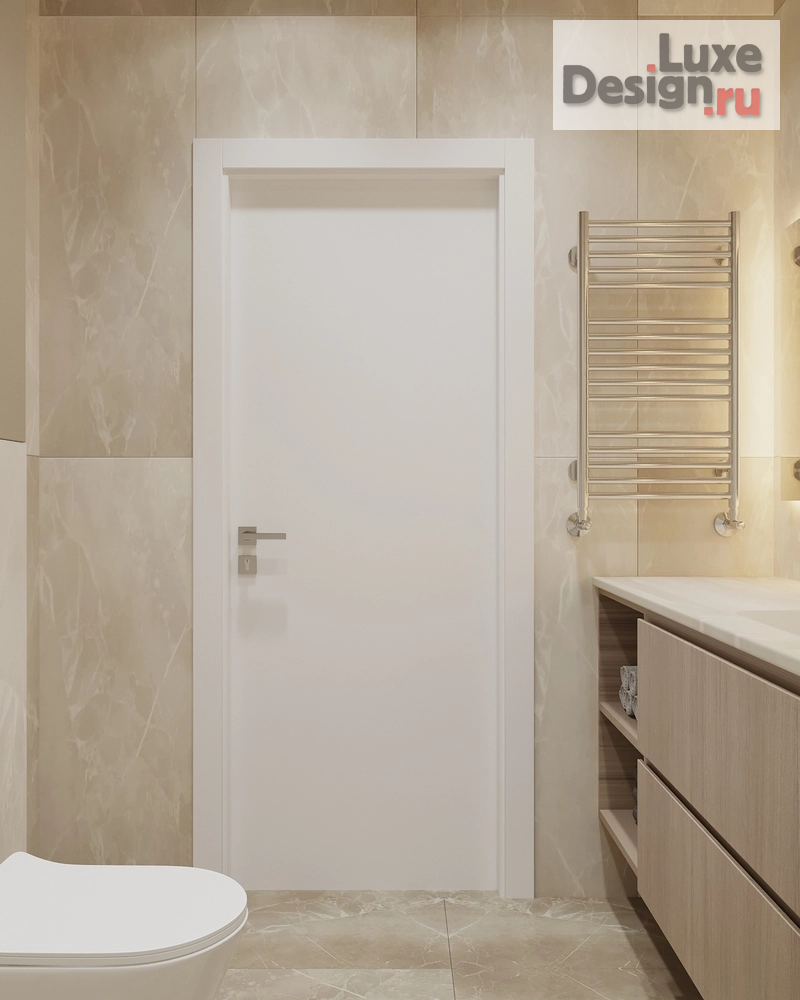 Дизайн интерьера четырехкомнатной квартиры "Дизайн 4-х комнатной квартиры в ЖК Цивилизация, 106 кв.м" (фото 30)