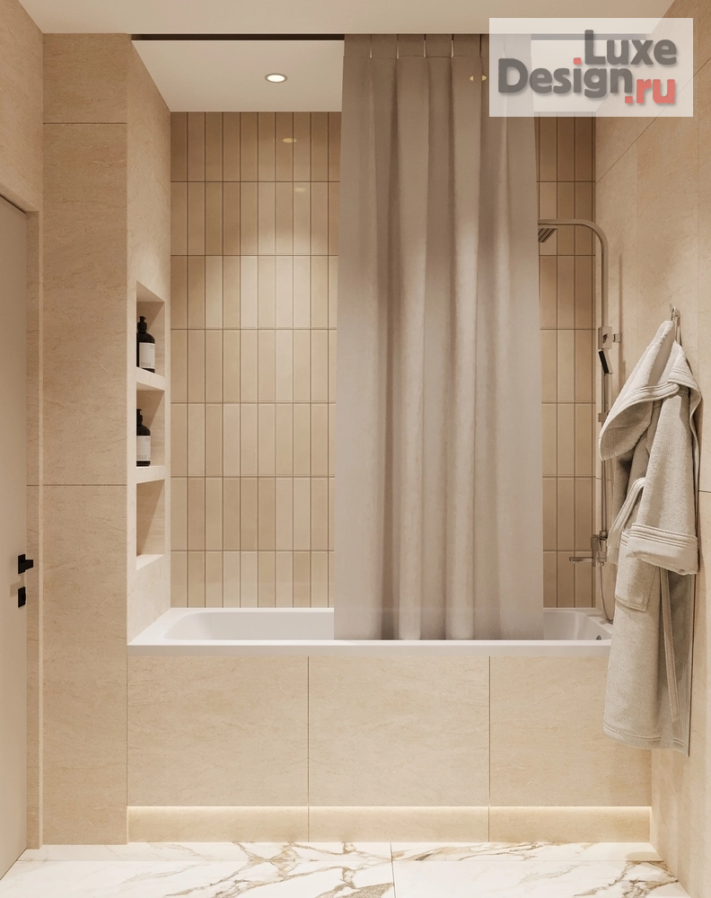 Дизайн интерьера трехкомнатной квартиры "Дизайн 3-комнатной квартиры в ЖК «Нахимова»" (фото 28)