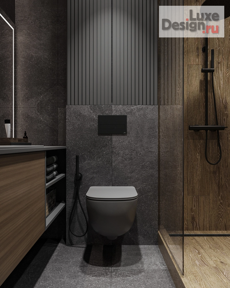 Дизайн интерьера двухкомнатной квартиры "Дизайн 2х-комнатной квартиры в ЖК Галактика PRO" (фото 30)