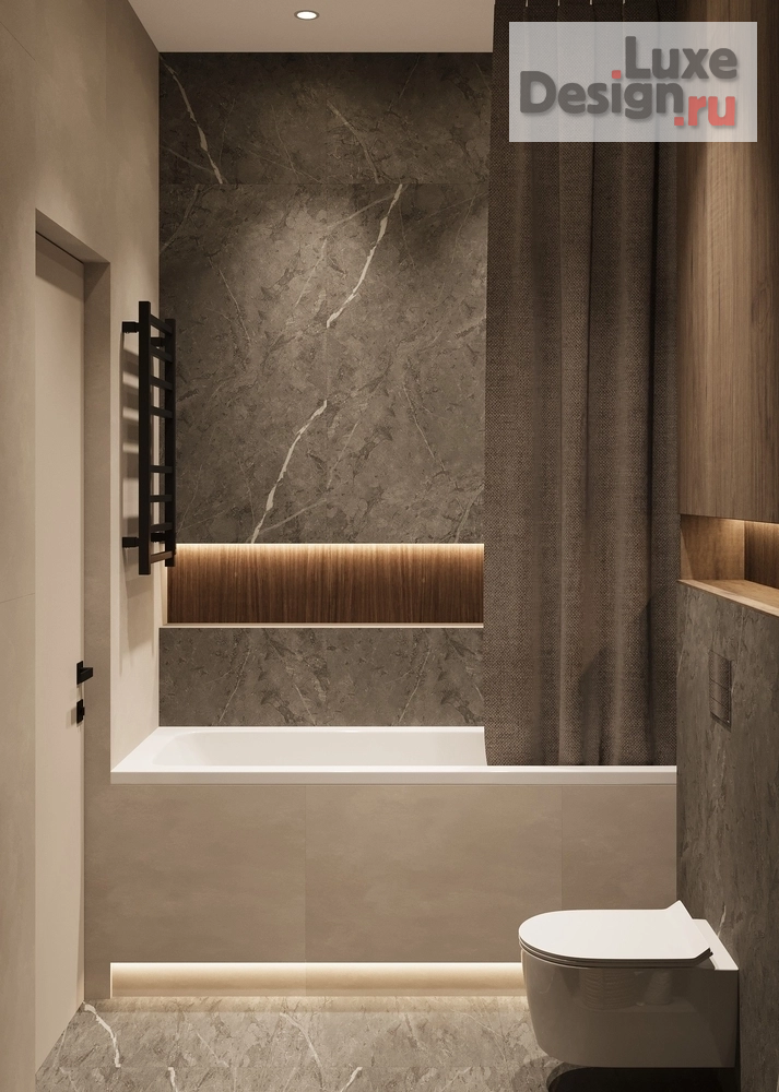 Дизайн интерьера двухкомнатной квартиры "Дизайн 2-комнатной квартиры в ЖК Лермонтовский 54" (фото 21)