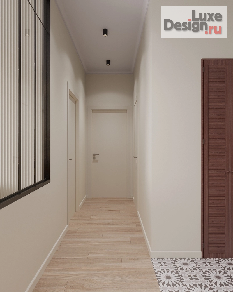 Дизайн интерьера трехкомнатной квартиры "Дизайн квартиры в ЖК Белый Остров" (фото 5)