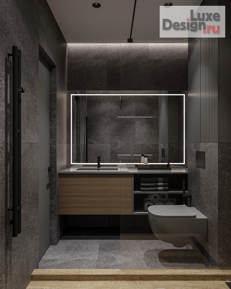 Дизайн интерьера двухкомнатной квартиры "Дизайн 2х-комнатной квартиры в ЖК Галактика PRO" (фото 31)