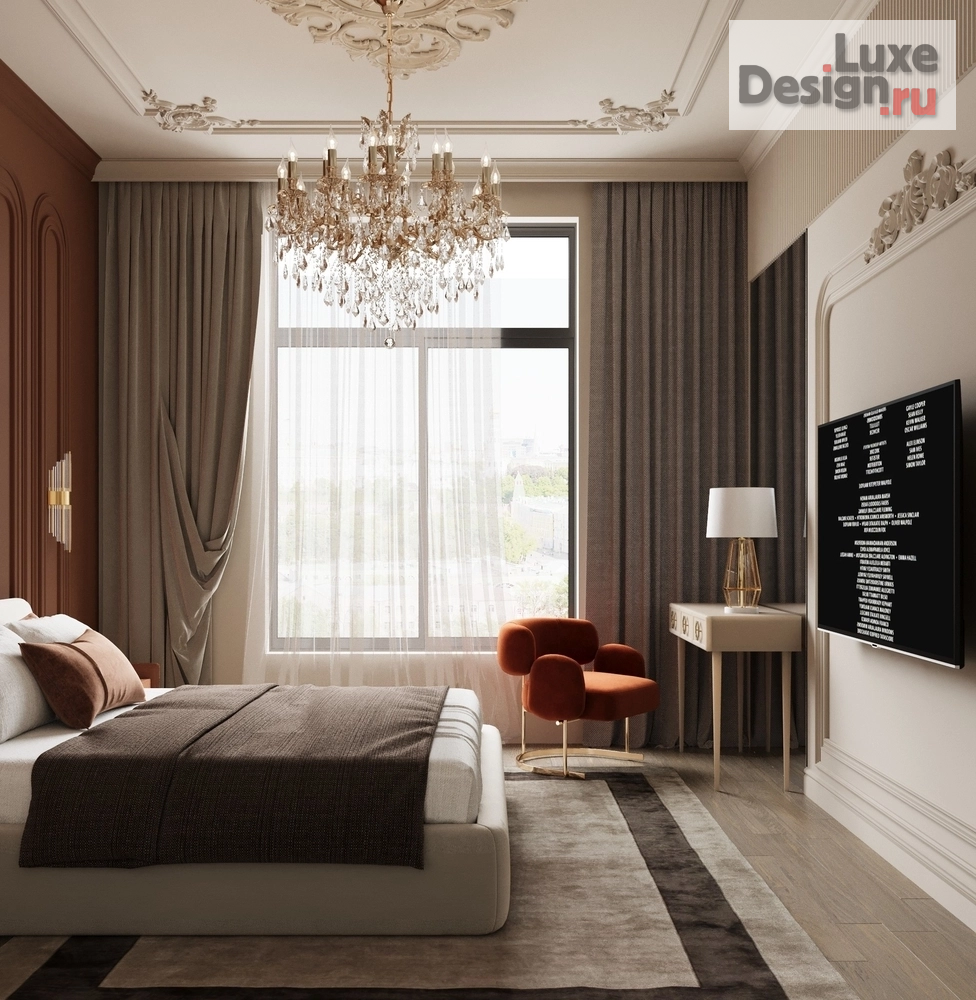 Дизайн интерьера трехкомнатной квартиры "Дизайн 3-комнатной квартиры в клубном доме Futurist" (фото 10)