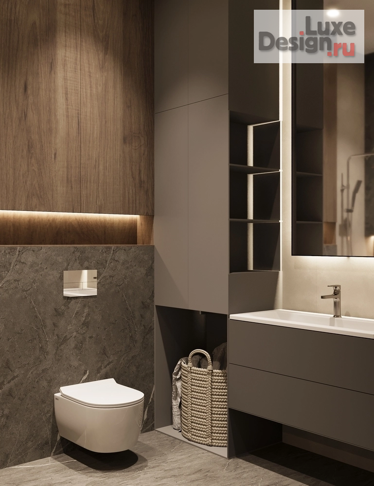 Дизайн интерьера двухкомнатной квартиры "Дизайн 2-комнатной квартиры в ЖК Лермонтовский 54" (фото 23)