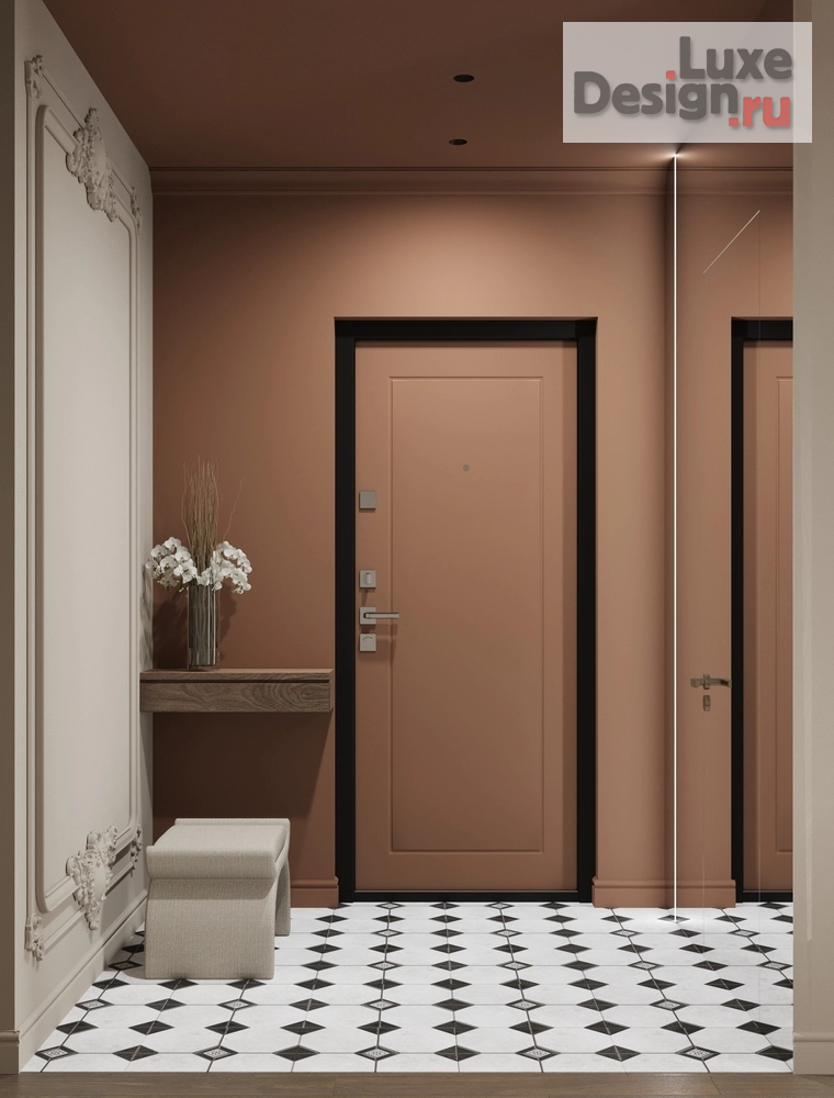 Дизайн интерьера трехкомнатной квартиры "Дизайн 3-комнатной квартиры в клубном доме Futurist" (фото 3)