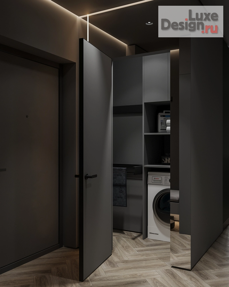 Дизайн интерьера двухкомнатной квартиры "Дизайн 2х-комнатной квартиры в ЖК Галактика PRO" (фото 7)