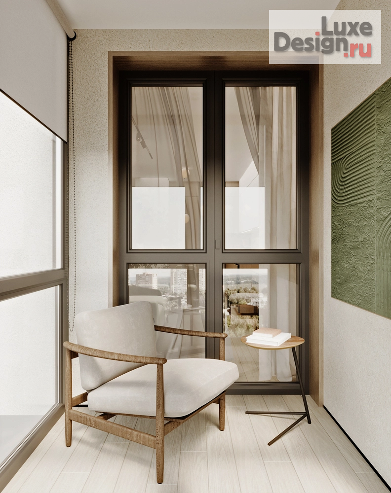 Дизайн интерьера однокомнатной квартиры "Дизайн 1-комнатной квартиры в ЖК «Шкиперский 19»" (фото 8)