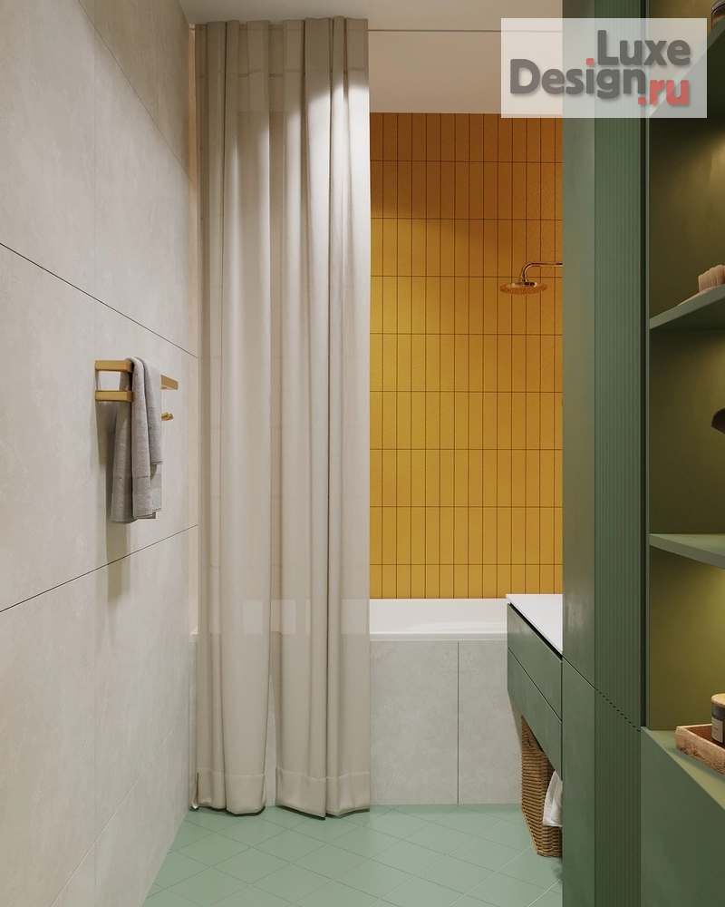 Дизайн интерьера трехкомнатной квартиры "ЖК Приморский Квартал" (фото 7)