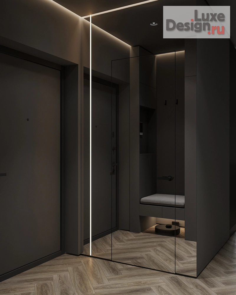 Дизайн интерьера двухкомнатной квартиры "Дизайн 2х-комнатной квартиры в ЖК Галактика PRO" (фото 8)