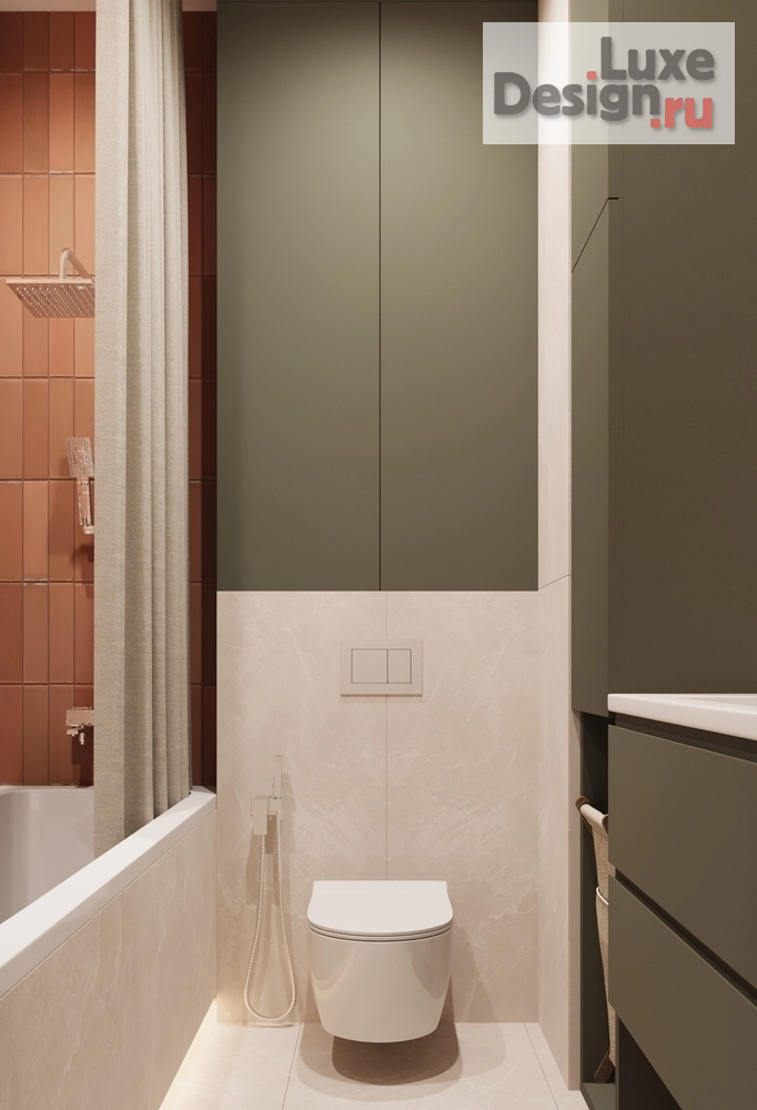 Дизайн интерьера двухкомнатной квартиры "Дизайн 2-комнатной квартиры в ЖК ID Park Pobedy" (фото 19)