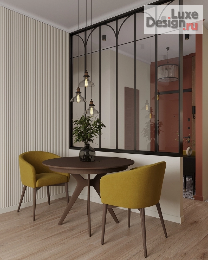 Дизайн интерьера трехкомнатной квартиры "Дизайн квартиры в ЖК Белый Остров" (фото 1)