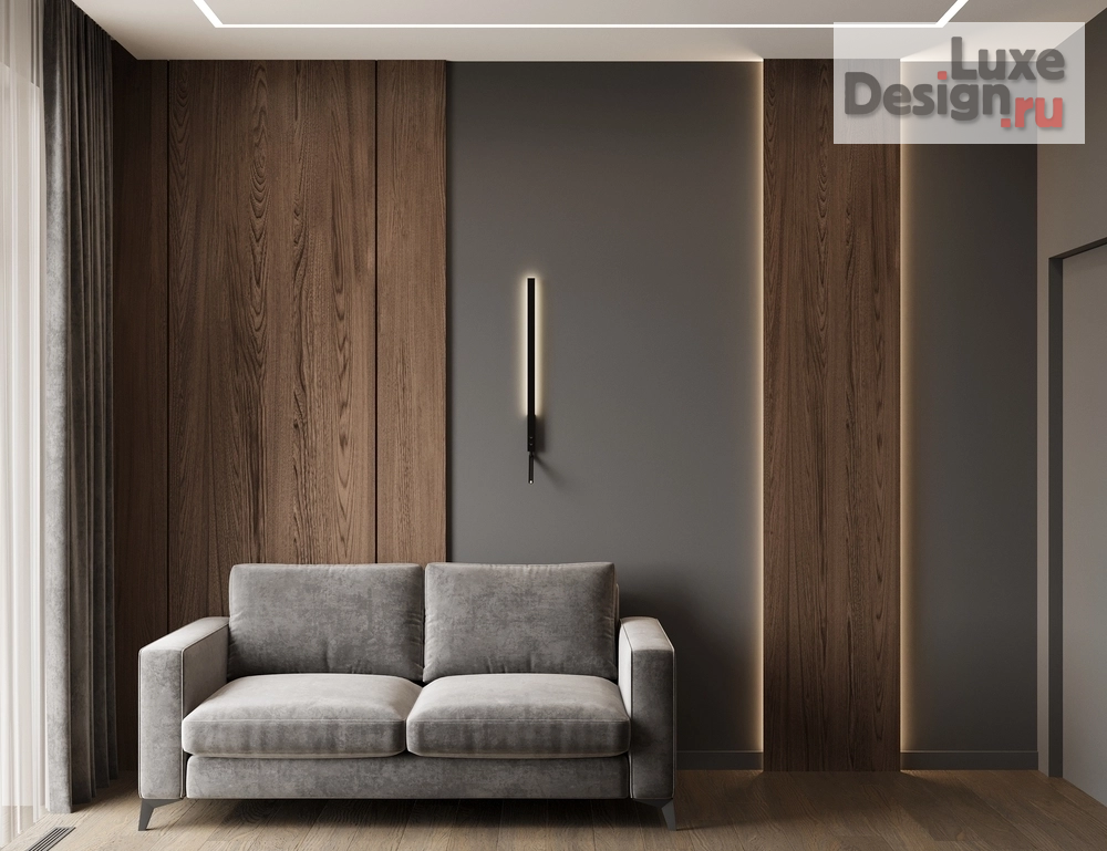 Дизайн интерьера двухкомнатной квартиры "Дизайн 2-комнатной квартиры в ЖК Лермонтовский 54" (фото 1)