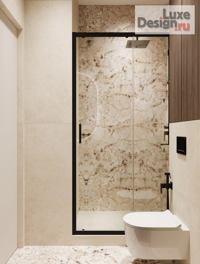 Дизайн интерьера четырехкомнатной квартиры "Дизайн 4-х комнатной квартиры в ЖК STATUS" (фото 22)