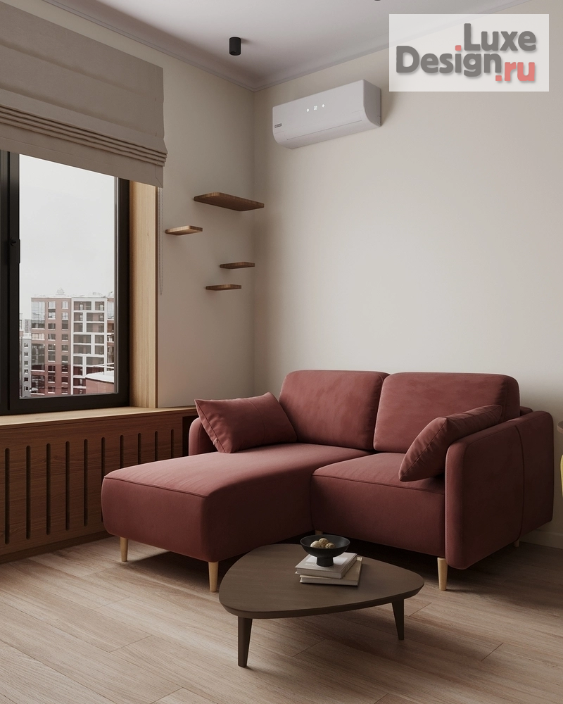 Дизайн интерьера трехкомнатной квартиры "Дизайн квартиры в ЖК Белый Остров" (фото 9)