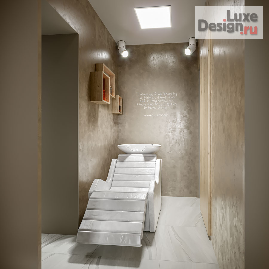 Дизайн интерьера салона красоты "Салон красоты, 50 м2, ЖК Волгарь" (фото 12)