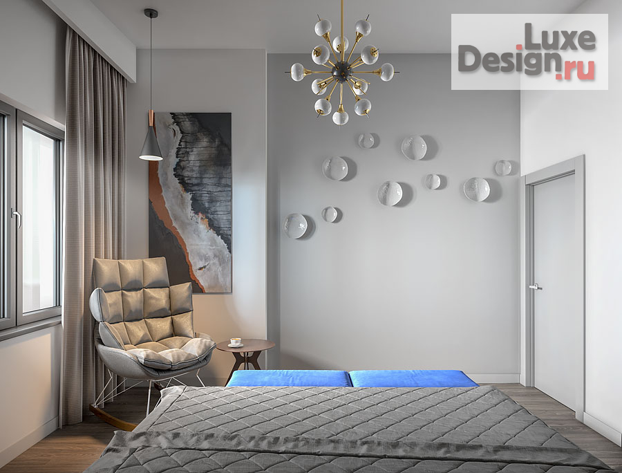 Дизайн интерьера коттеджа "Коттедж 1‑эт, 130 м2, Красноглинский район" (фото 16)