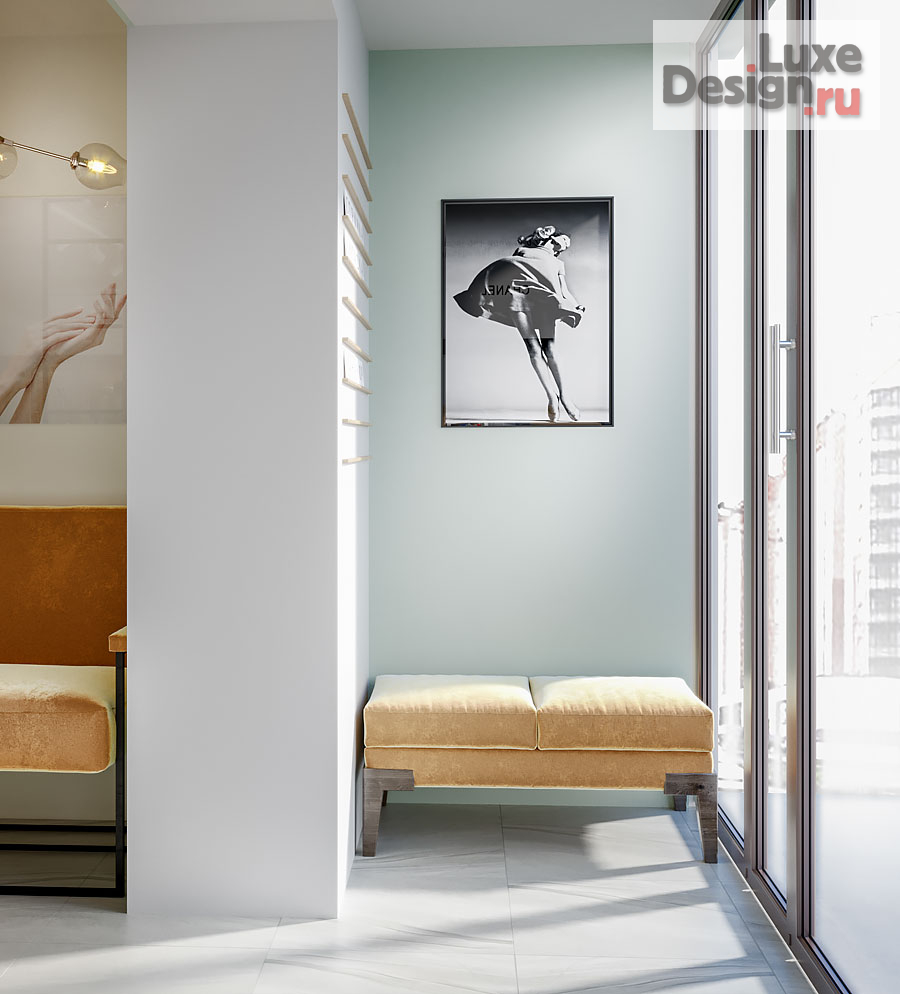 Дизайн интерьера салона красоты "Салон красоты, 50 м2, ЖК Волгарь" (фото 3)