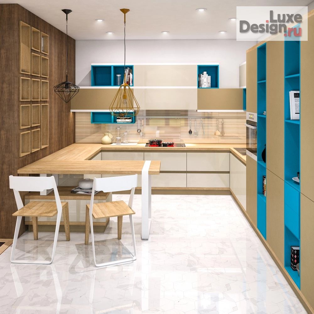 Дизайн интерьера таунхауса "Таунхаус, 57 м2, 8‑я просека" (фото 6)