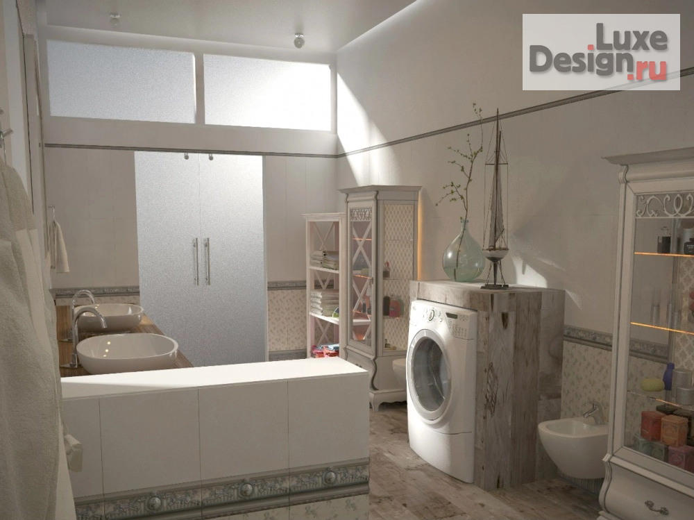 Дизайн интерьера коттеджа "Коттедж 3‑эт, 450 м2, пос. Прибрежный" (фото 5)