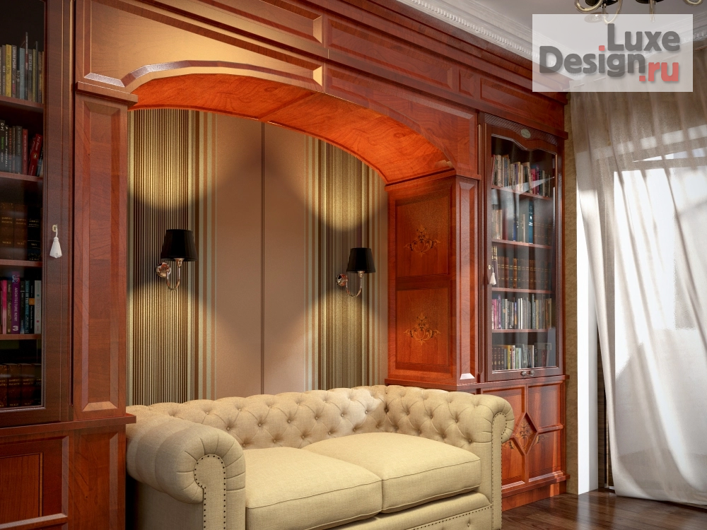 Дизайн интерьера коттеджа "Коттедж 3‑эт, 450 м2, пос. Прибрежный" (фото 9)