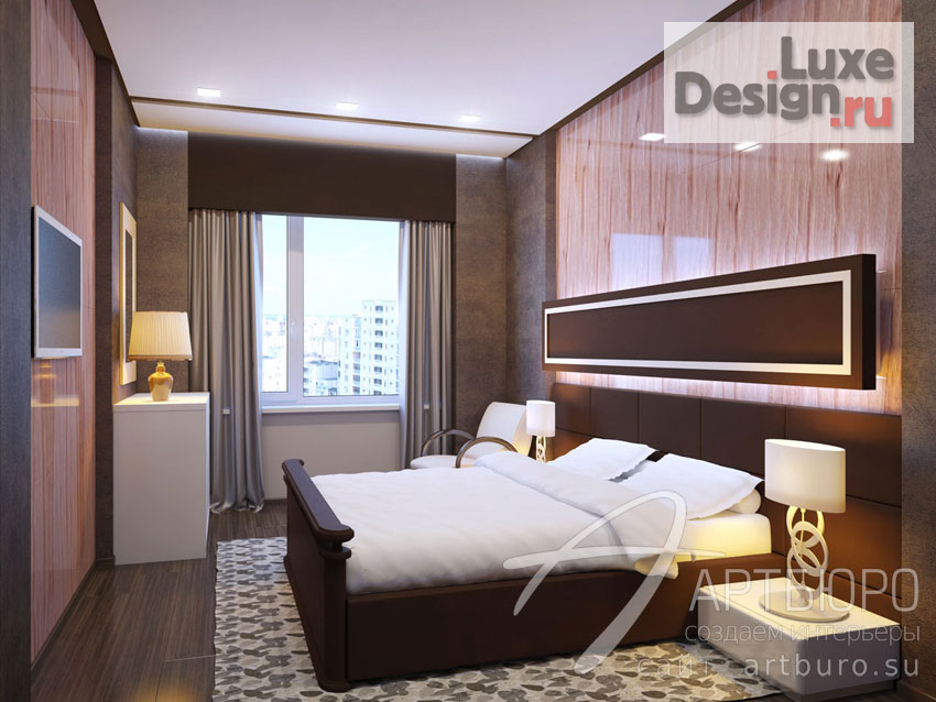 Дизайн интерьера трехкомнатной квартиры "Квартира в современном стиле" (фото 1)