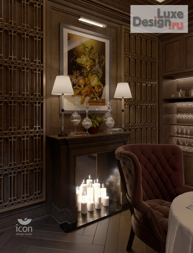 Дизайн интерьера ресторана "Интерьер ресторана (г. Мирный)" (фото 6)