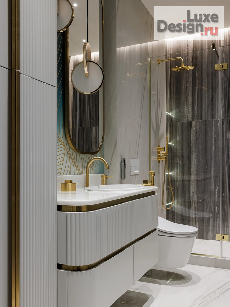 Дизайн интерьера трехкомнатной квартиры "Интерьер частных апартаментов. Санкт-Петербург" (фото 6)