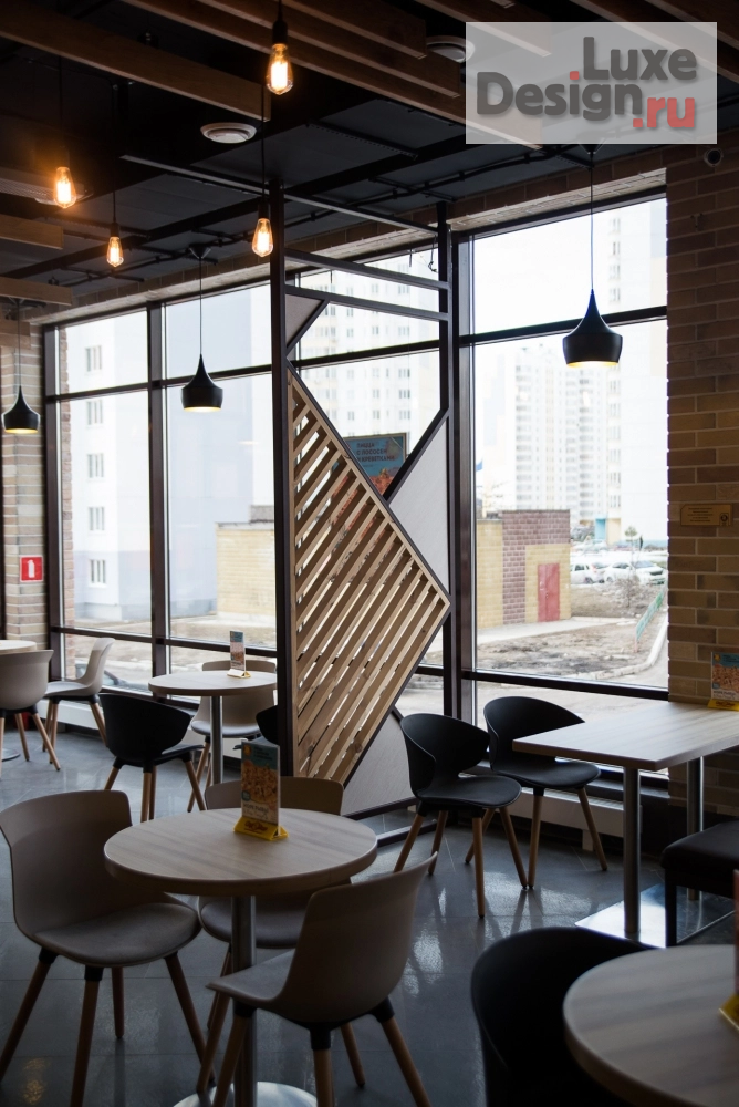 Дизайн интерьера ресторана "Сетевой Ресторан быстрого питания Жар-Пицца" (фото 8)