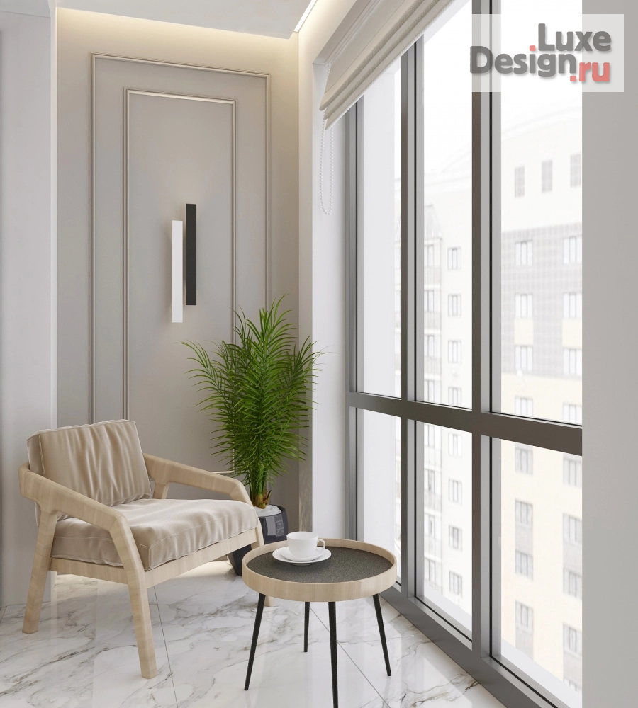 Дизайн интерьера двухкомнатной квартиры "Квартира ЖК ARTквартал Санкт-Петербург" (фото 16)