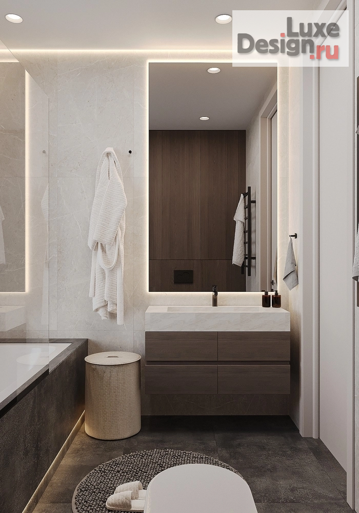 Дизайн интерьера загородного дома "Дом в стиле минимализм Кп Репенская усадьба" (фото 31)