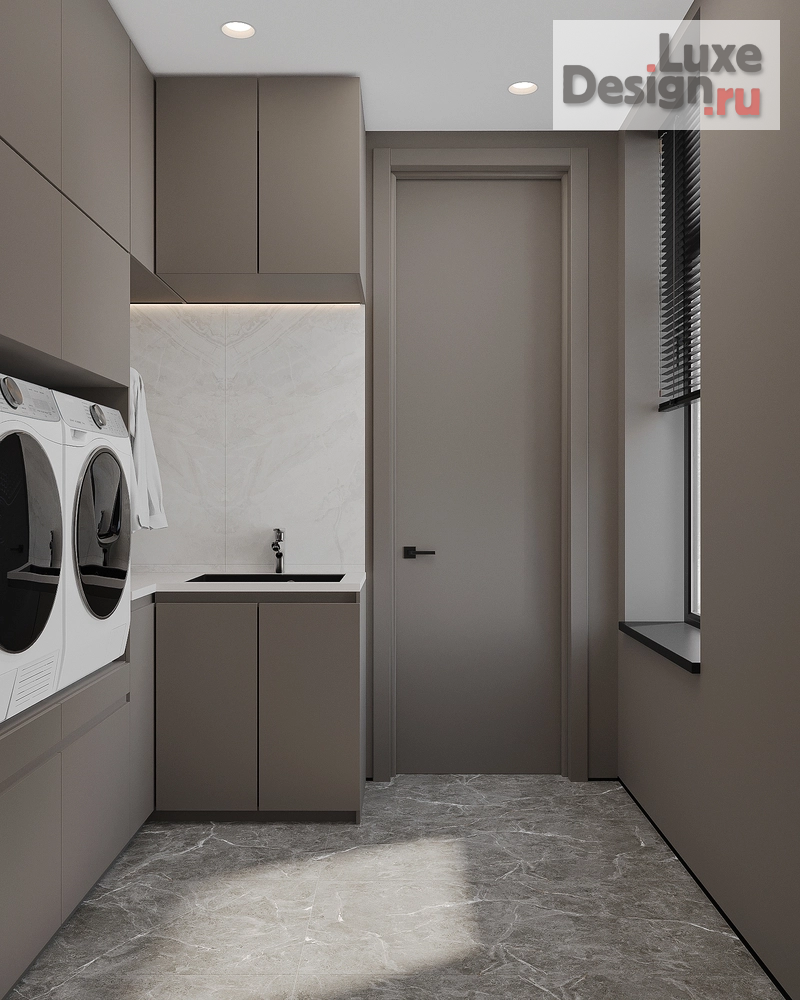 Дизайн интерьера загородного дома "Дом в стиле минимализм Кп Репенская усадьба" (фото 20)