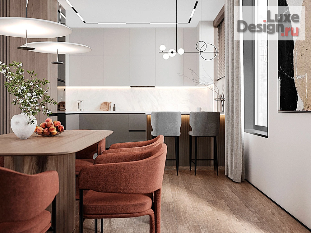 Дизайн интерьера загородного дома "Дом в стиле минимализм Кп Репенская усадьба" (фото 1)